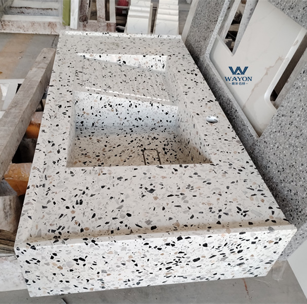 Раковина WT240 Diamond Ice Terrazzo