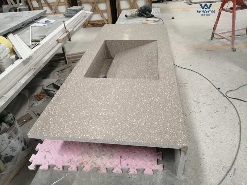 Раковина Terrazzo - WT142 Seira Light Grey