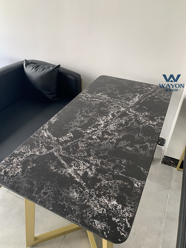 Кварцевая столешница (WG459 Icecrack Black)
