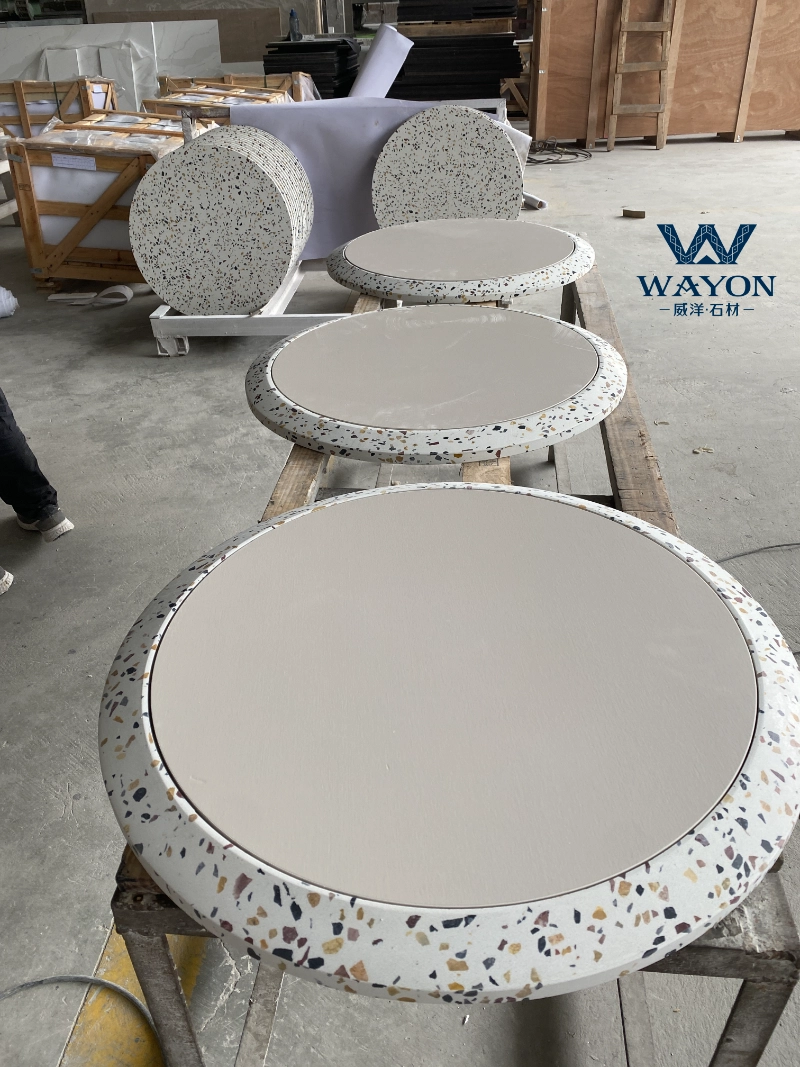 Столешница Terrazzo-WT246 Roman Rainbow