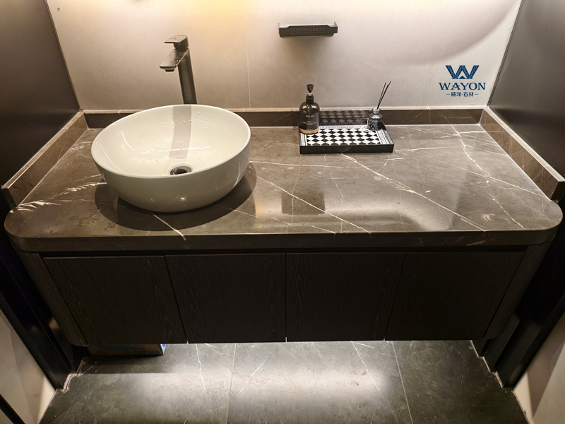 Zhonghao Boutique Hotel-Bulgarian Grey Vanity Top