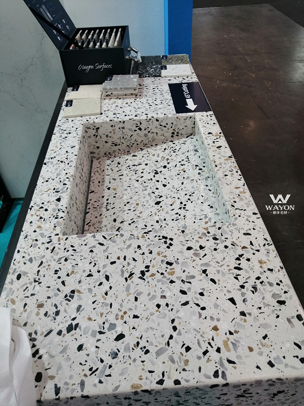 Раковина WT240 Diamond Ice Terrazzo