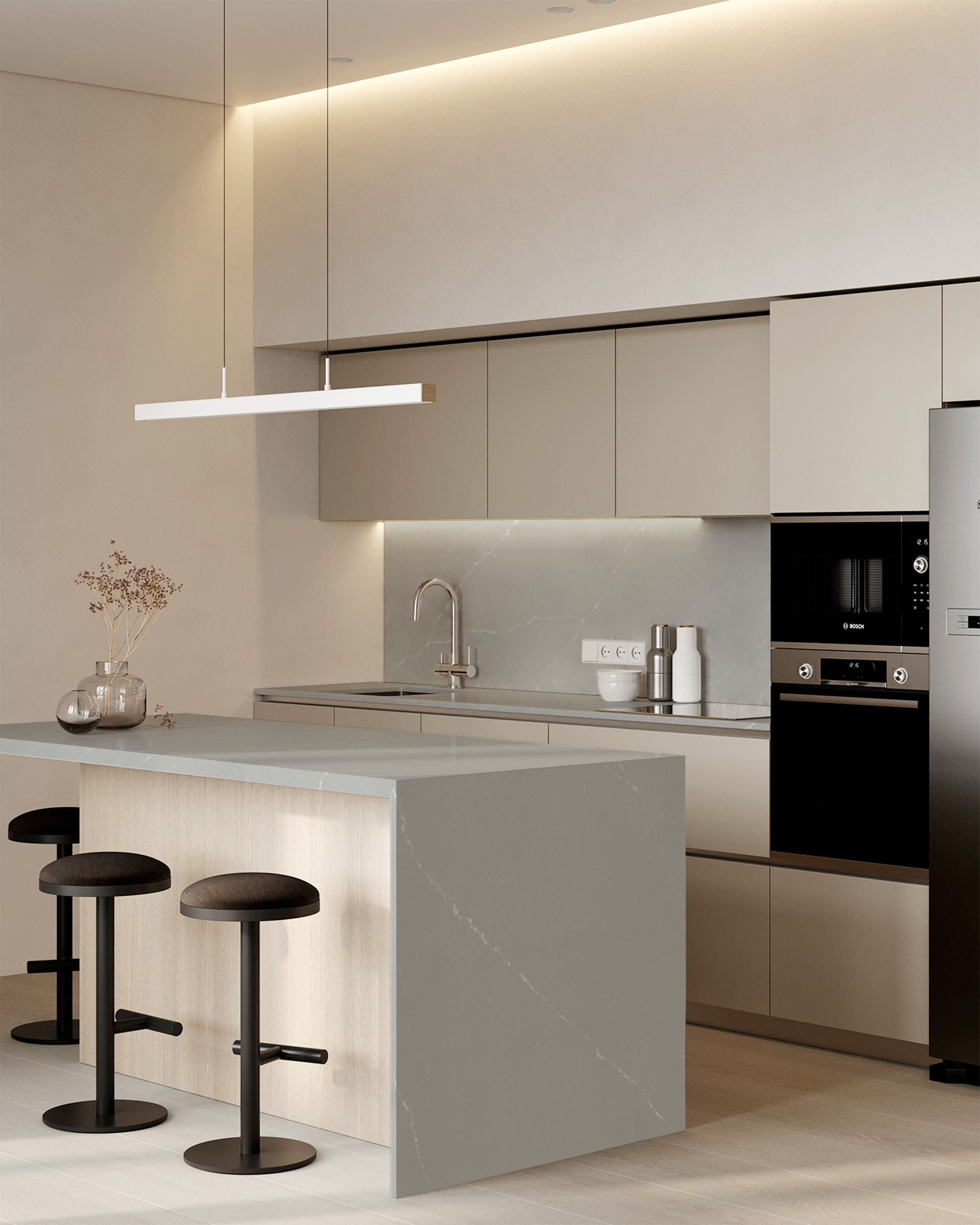 WG535 Evian светло-серый
