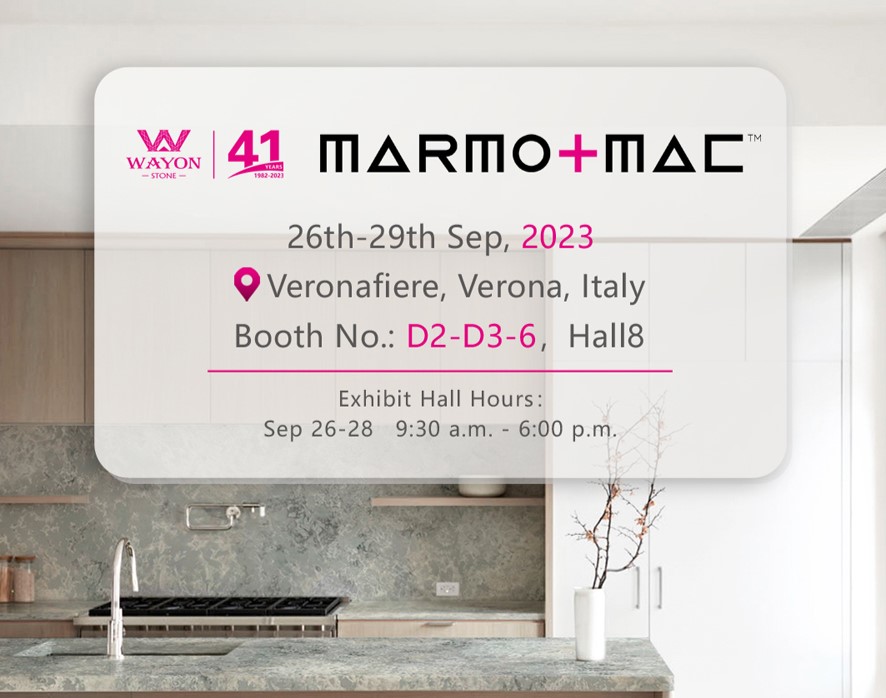Выставка камня Marmomac Italy 2023 | Приглашаем посетить стенд Wayon