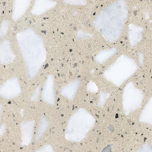 WT274 Shiraishi Beige | ice beige terrazzo